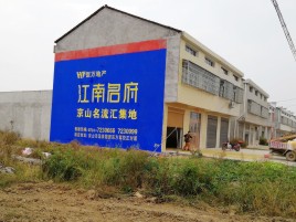 松溪农村墙体广告在不同形式上面展现的不同特色