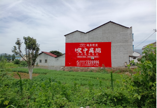 松溪做墙体广告的意义