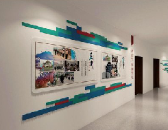 松溪企业文化墙用什么材料好？